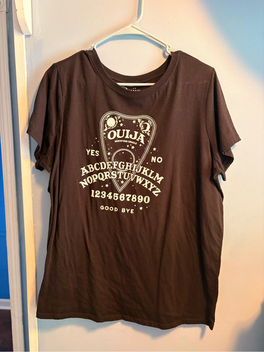 torrid size 2 Black Ouija Board Graphic Short Sleeve Tee